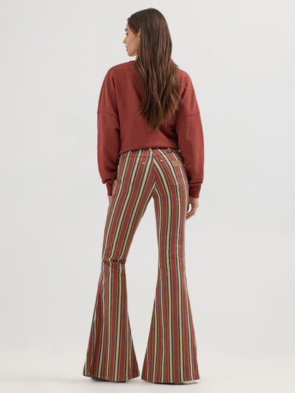 Clay Denay Stripe Bell Bottoms