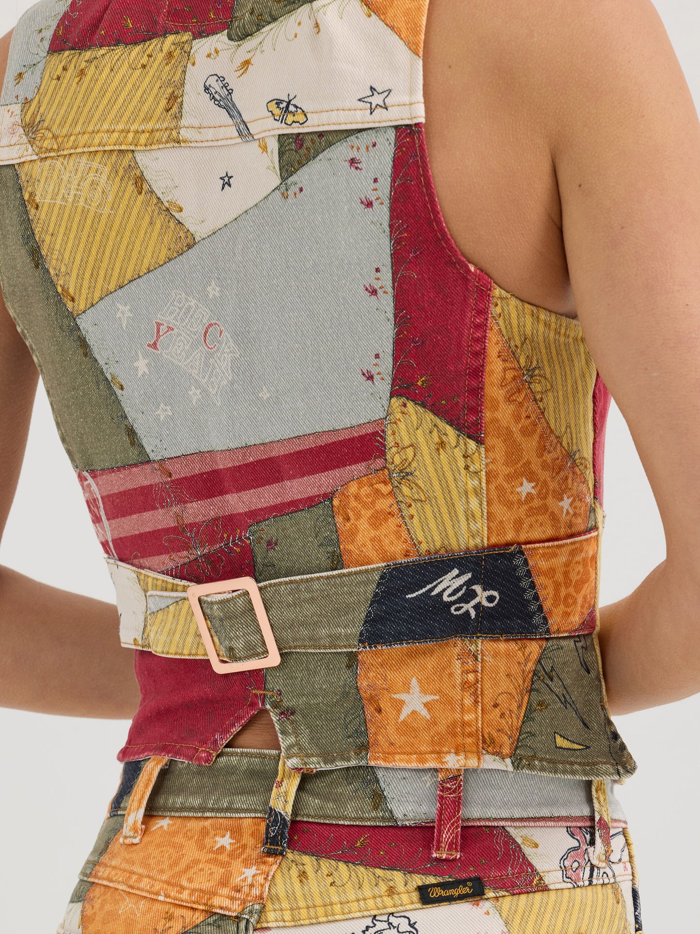 Sundown Patchwork Vest