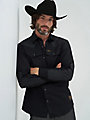 Men's Filson x Wrangler Adventure Shirt - Black