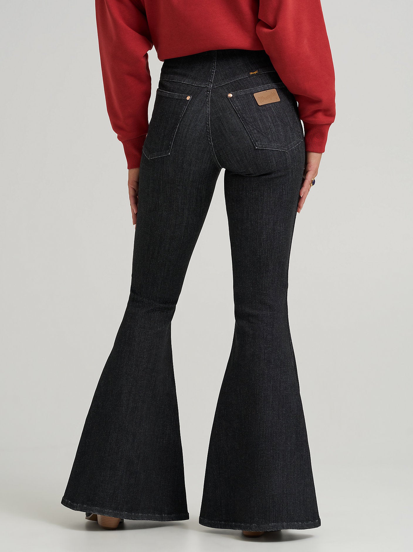 Pull-on Bell Bottoms - Black