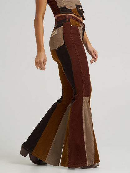 Patchwork Bell Bottoms - Corduroy