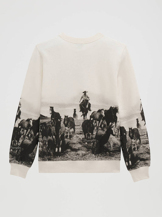 Womens Wrangler  Graphic Pullover