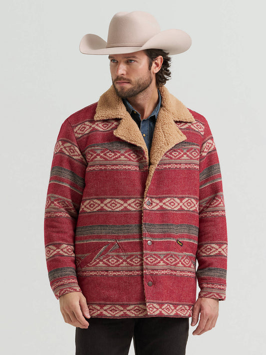 Mens Jacquard Wrange Jacket