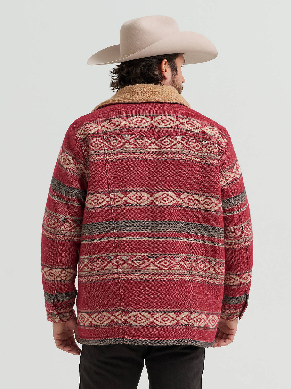 Mens Jacquard Wrange Jacket