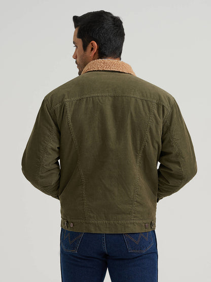 Cowboy Cut Sherpa Lined Corduroy Jacket