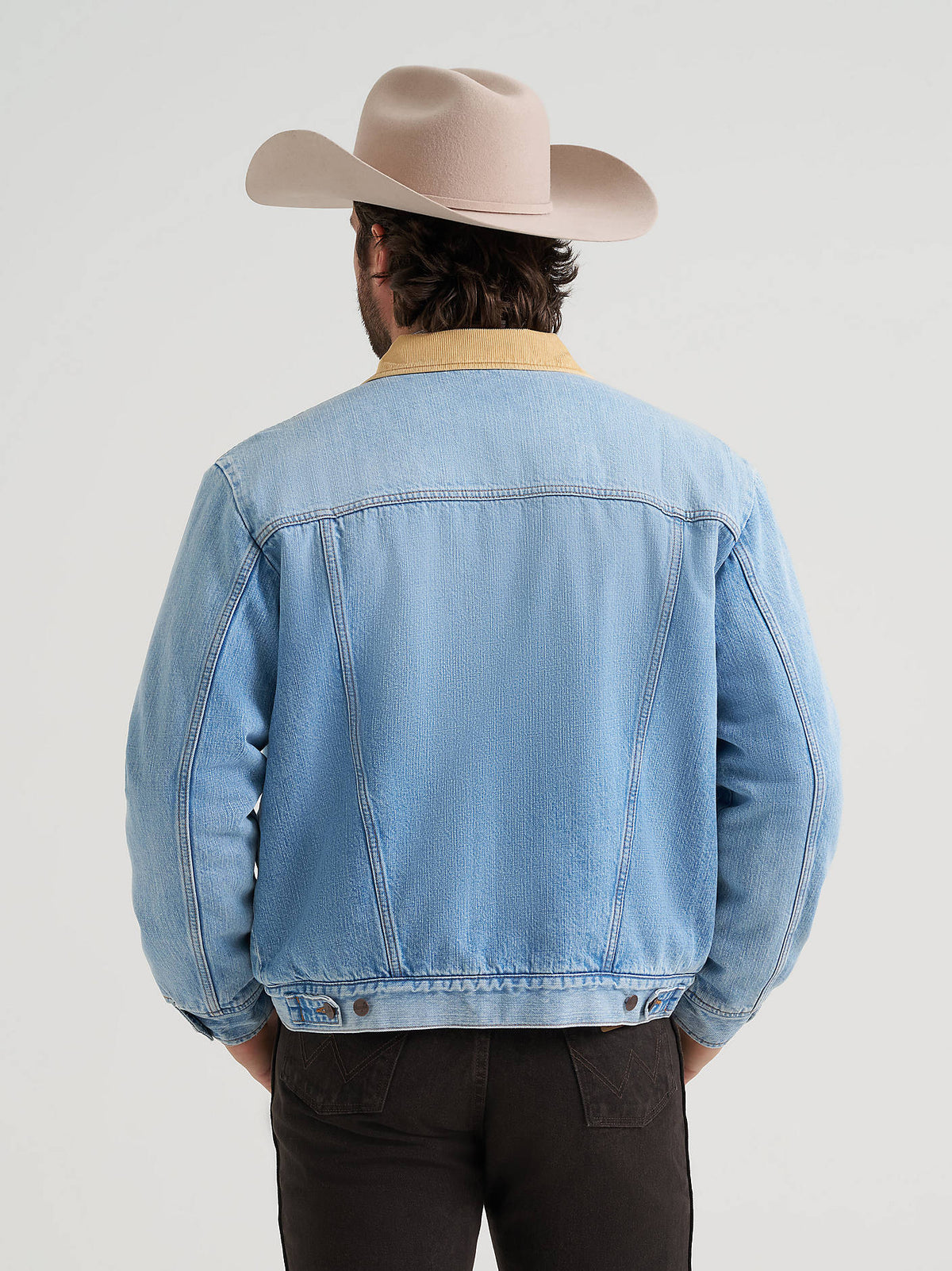 Mens Vintage Sherpa lined Jacket