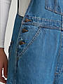 Wide Leg Overall High Rise