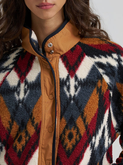 Hay Away Big Sky Sherpa Snap Jacket