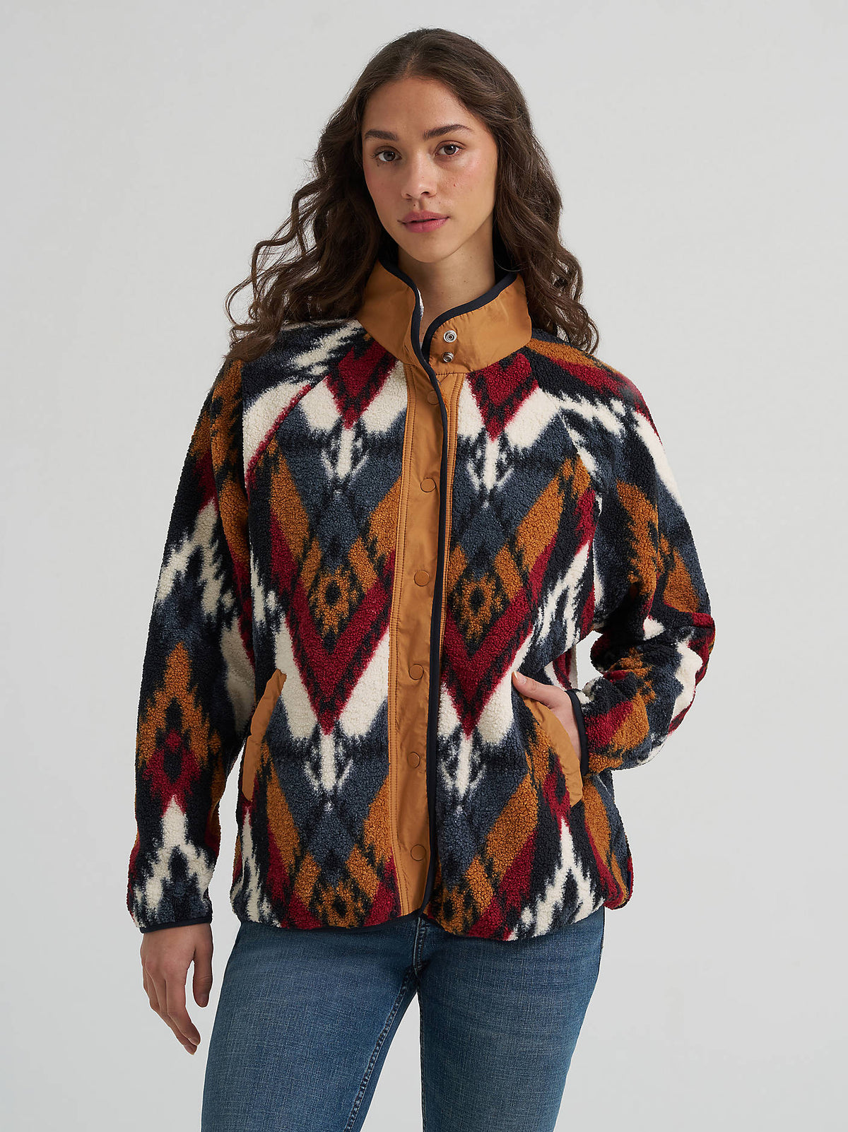 Hay Away Big Sky Sherpa Snap Jacket