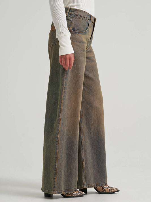 Womens Low Rise Ultra Barrel Jean