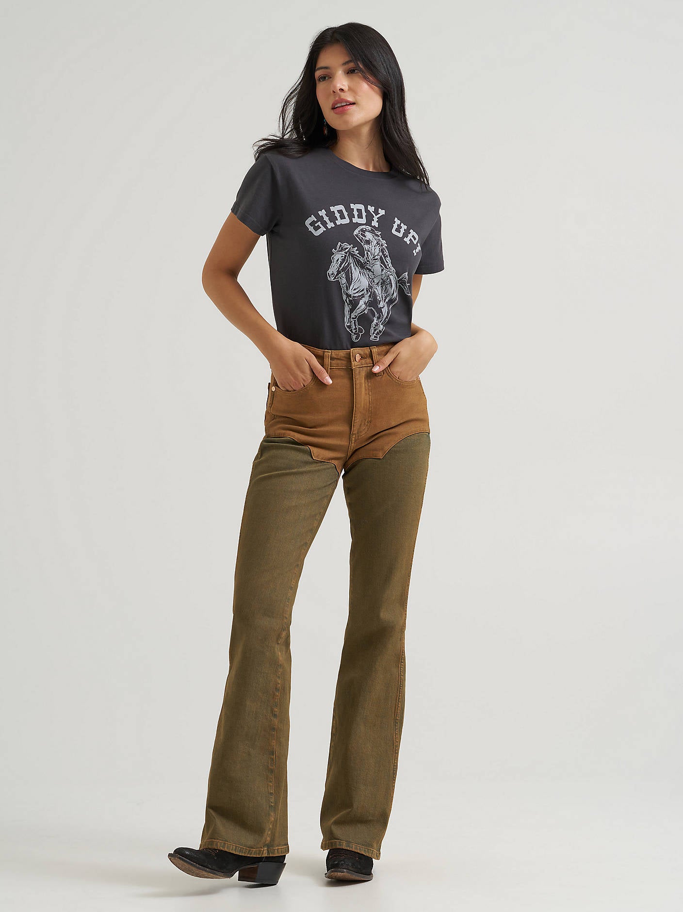 Wrangler Pieced Chap Jeans