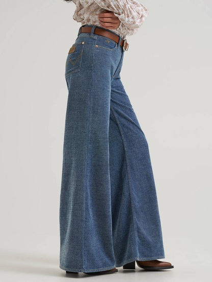 Wrangler Cheeky Wide Leg Chenille Jean