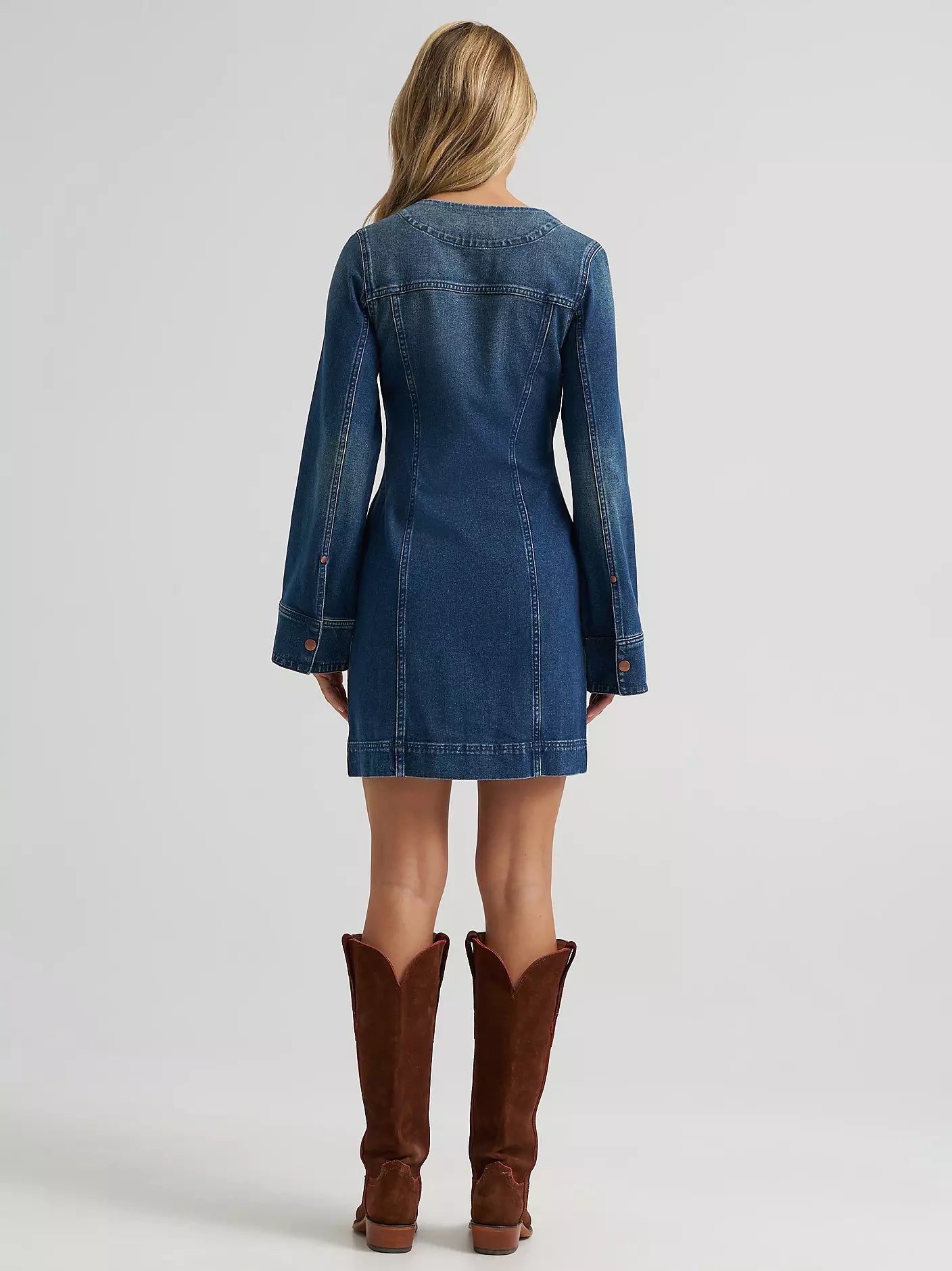 Mod Denim Dress