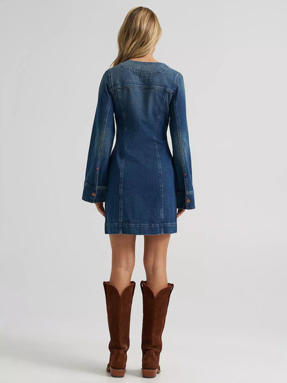 Mod Denim Dress