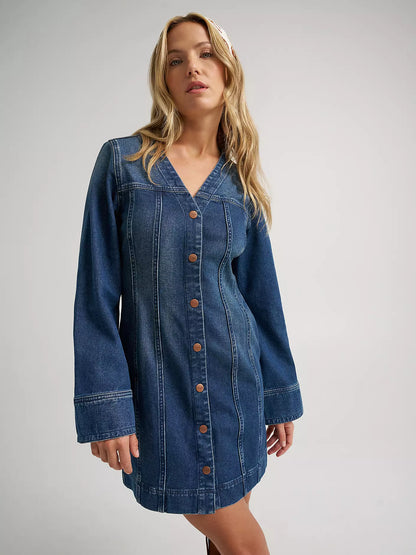 Mod Denim Dress
