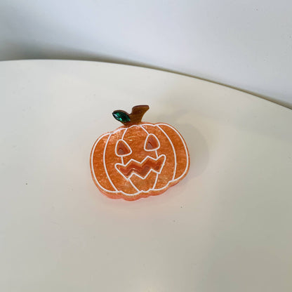 Halloween Hair Claw - Pumpkin