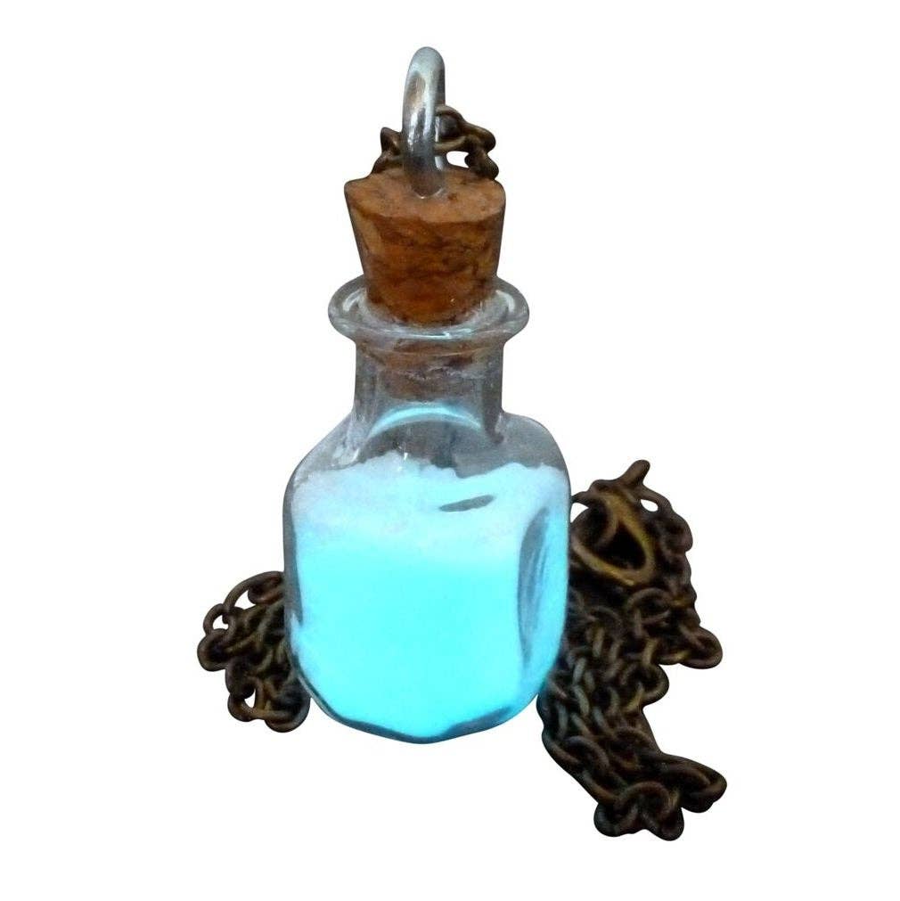 Magical Pixie Dust Bottle Necklace - Glow-in-the-Dark