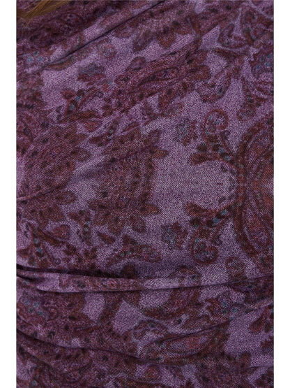 Lace Print Sleeveless Top