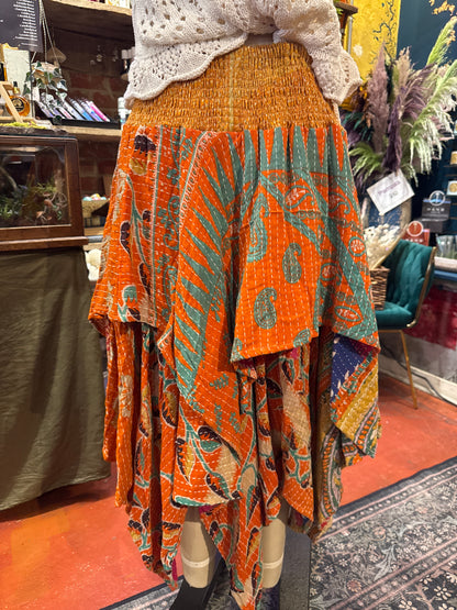 Kantha Pixie Skirt 0125 141