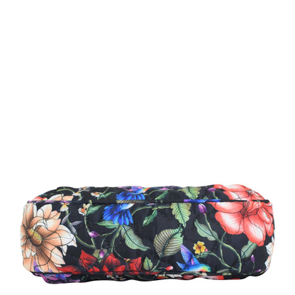 Wanderlust Quilted Fabric Fanny Pack