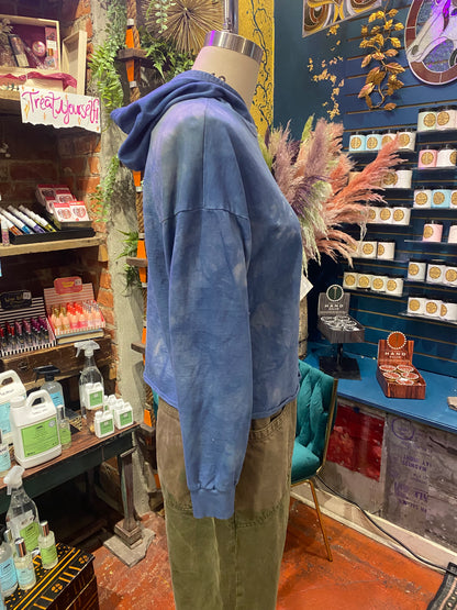Custom Dyed Hoodie - Dark Sky