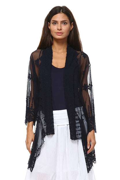 Lace Cardigan w/ Cami - Multiple Colors