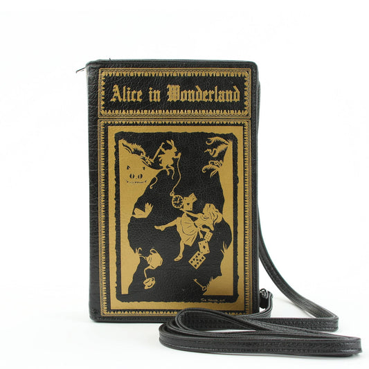 Alice in Wonderland Book Clutch/Crossbody