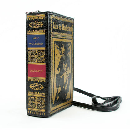 Alice in Wonderland Book Clutch/Crossbody