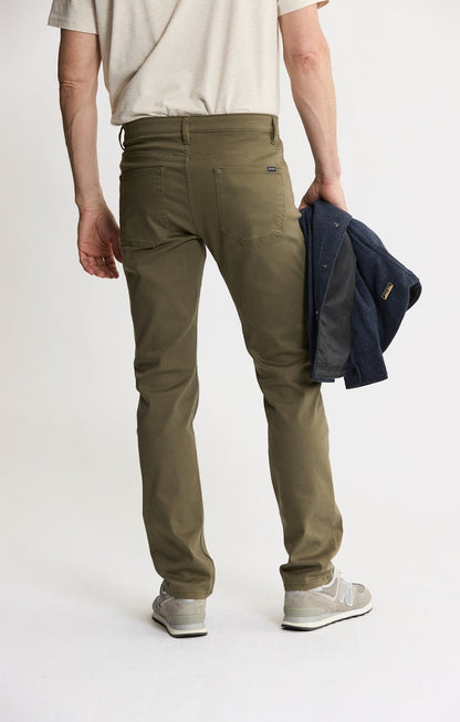 Lyocell Twill 5-Pocket Pants - Army