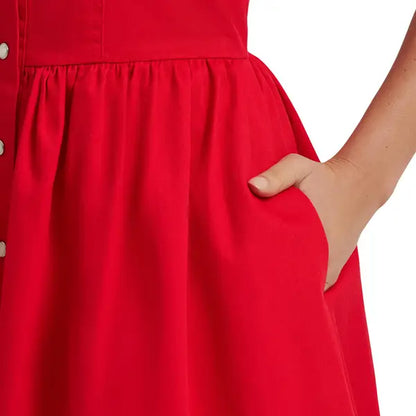 Americana Corset Sleeveless Dress