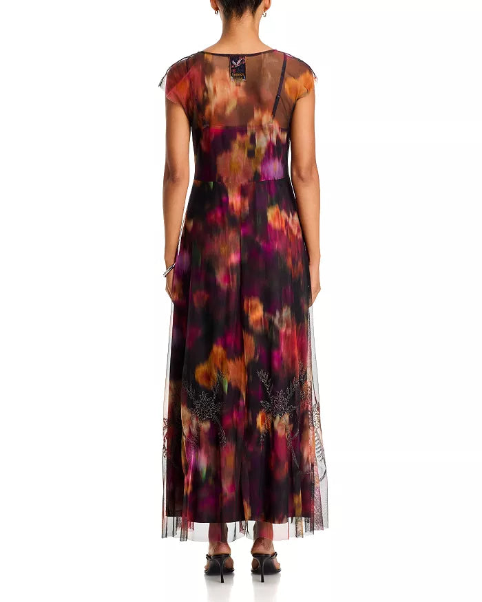 Mertina Maxi Mesh Dress