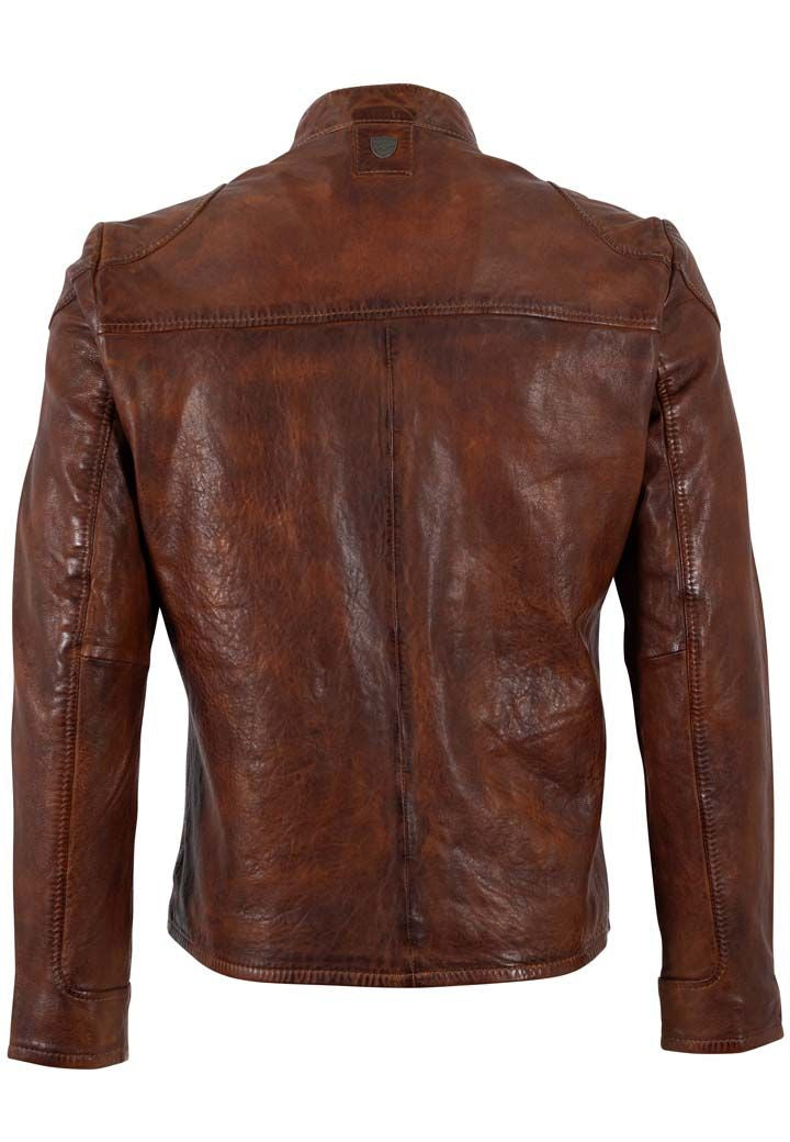 Men's Chopa UF Leather Jacket - Whiskey