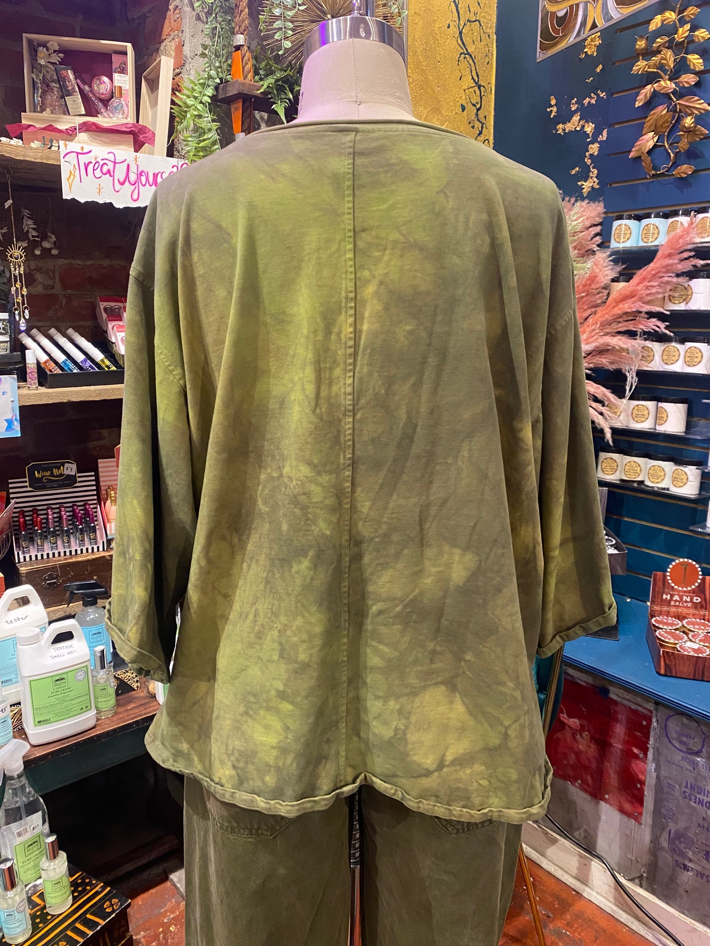 Custom Dyed Tee - Sage