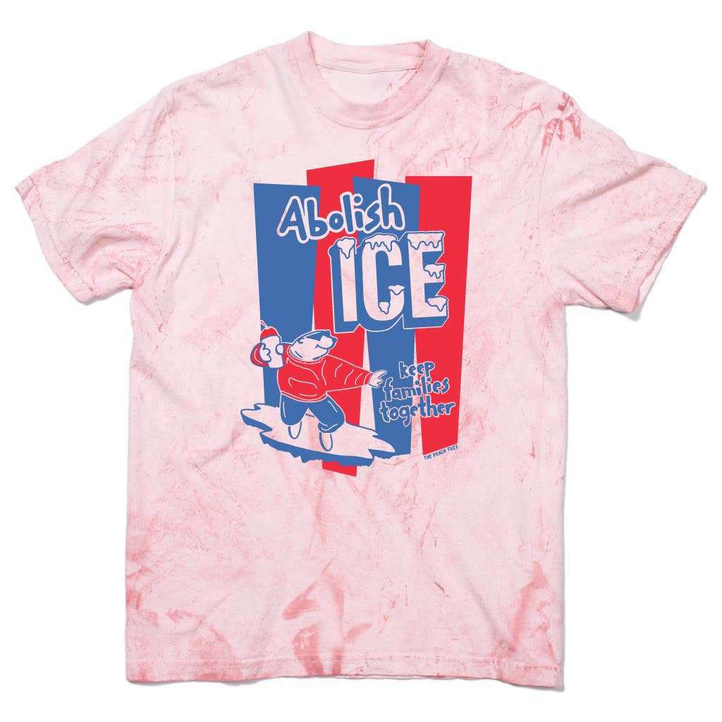 Abolish ICE Heavyweight Graphic Tee