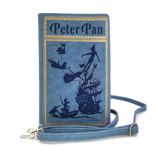 Peter Pan Book Clutch/Crossbody Bag