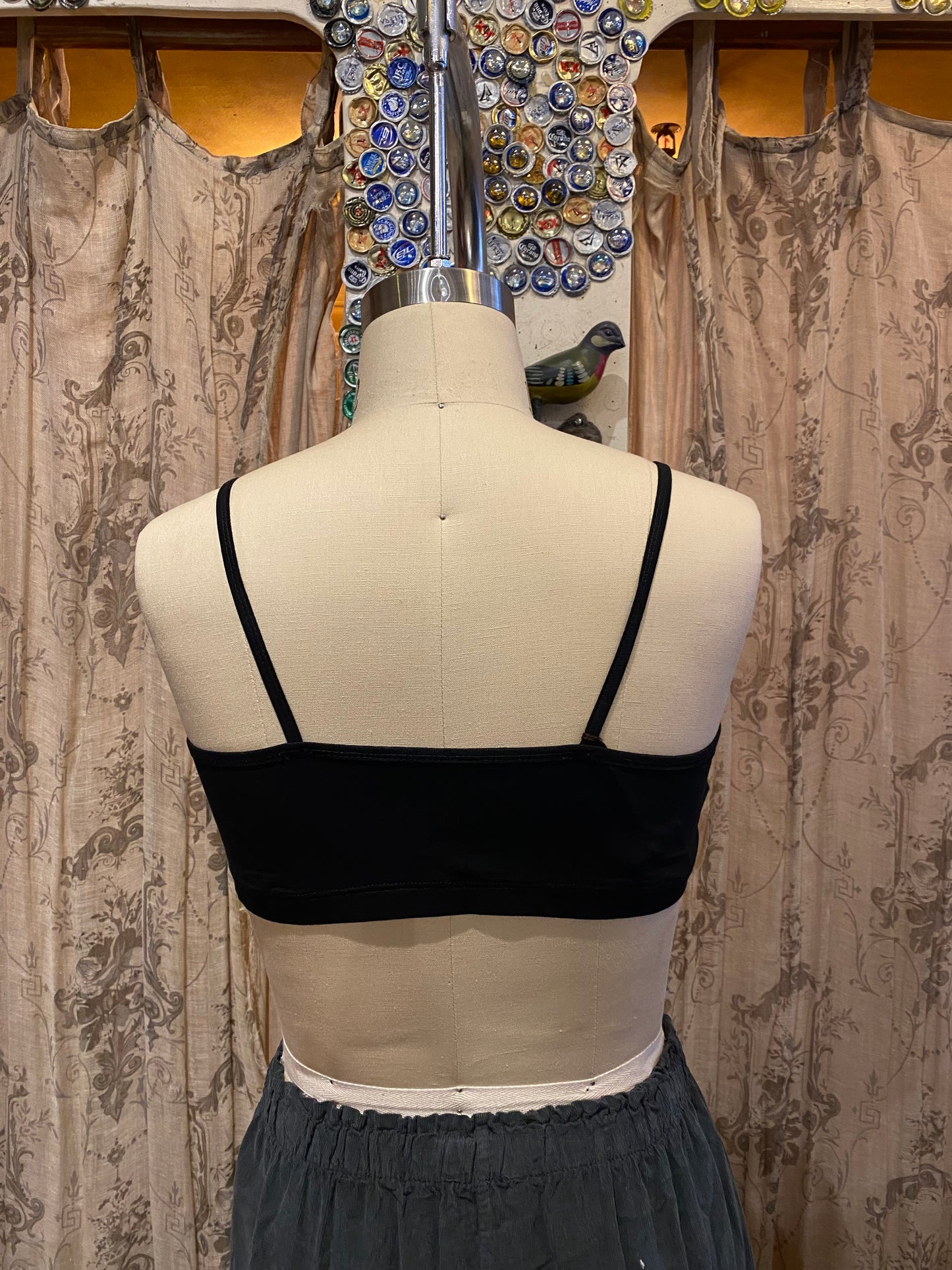 Bra Top - Sun & Moon - Black