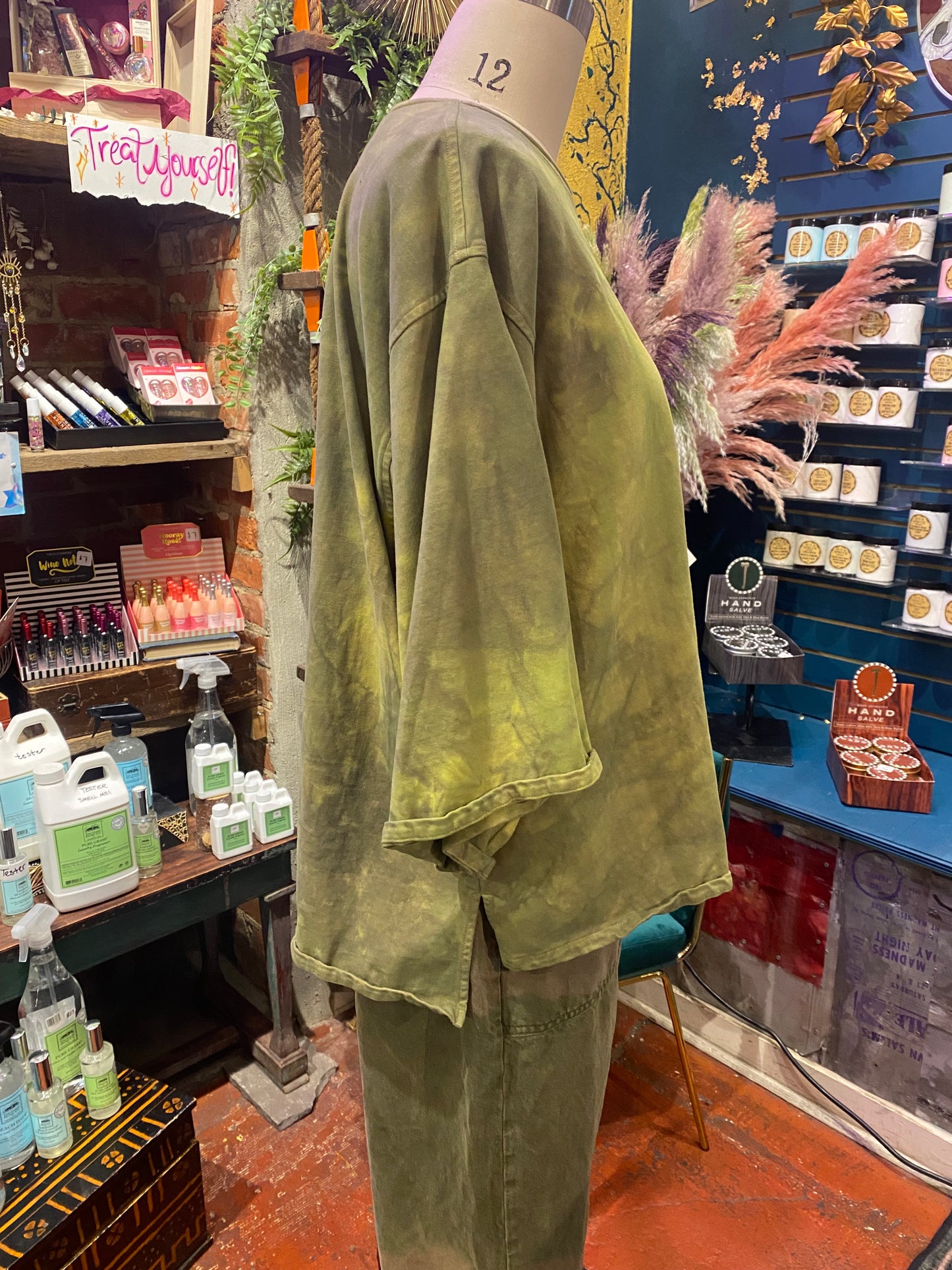Custom Dyed Tee - Sage