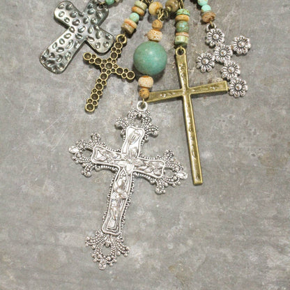 Loads Of Eclectic Charmed Necklace