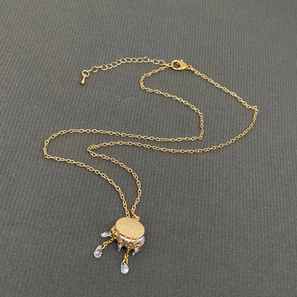 Jellyfish Charm Necklace