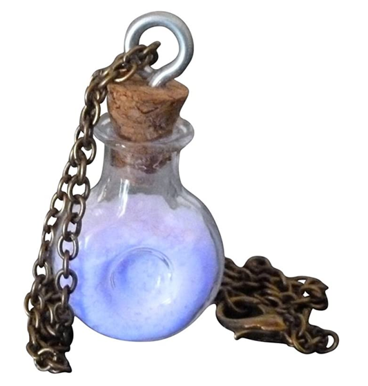 Magical Pixie Dust Bottle Necklace - Glow-in-the-Dark