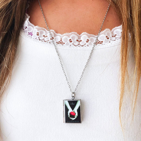 Book Locket Twilight - Stainless Steel