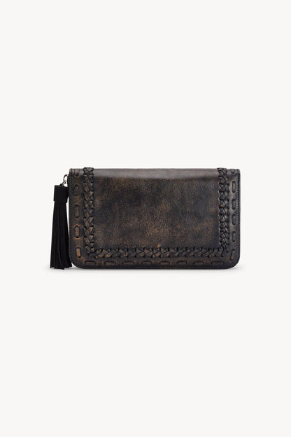 Monterey Peacock Wallet-Antique Black