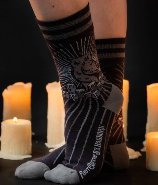 Night Owl FootClothes x Hagborn Socks - La De Da