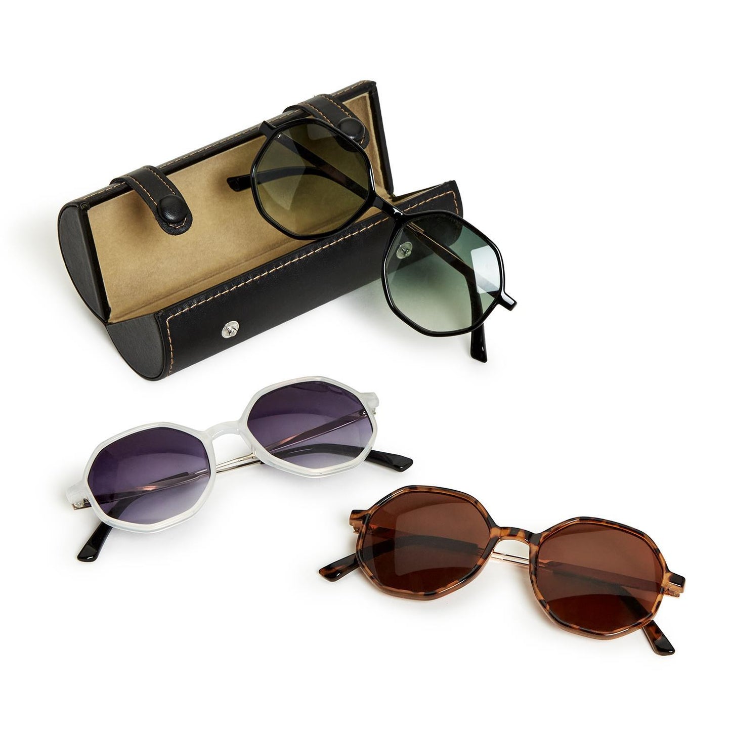 Octagon Sunglasses (Choose Color)