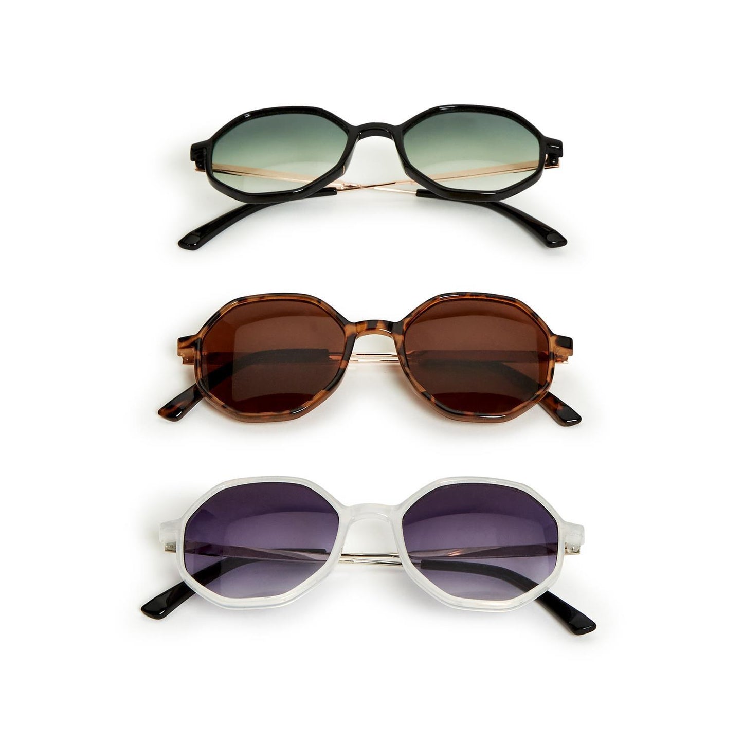 Octagon Sunglasses (Choose Color)