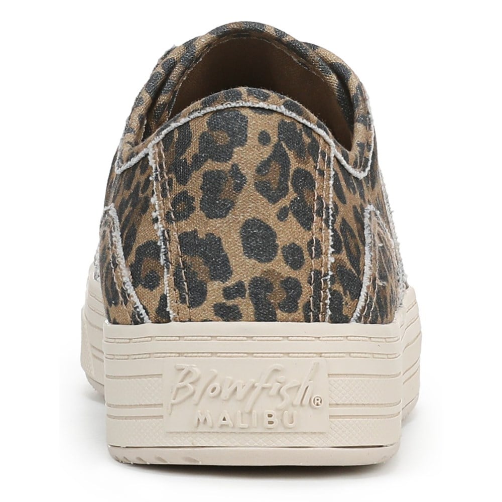 Super Smile Sneaker - Leopard Canvas