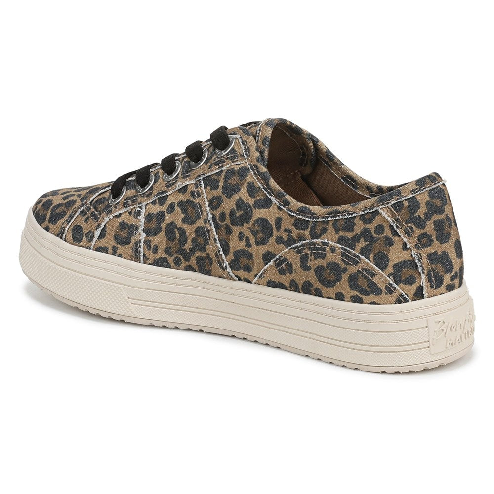 Super Smile Sneaker - Leopard Canvas