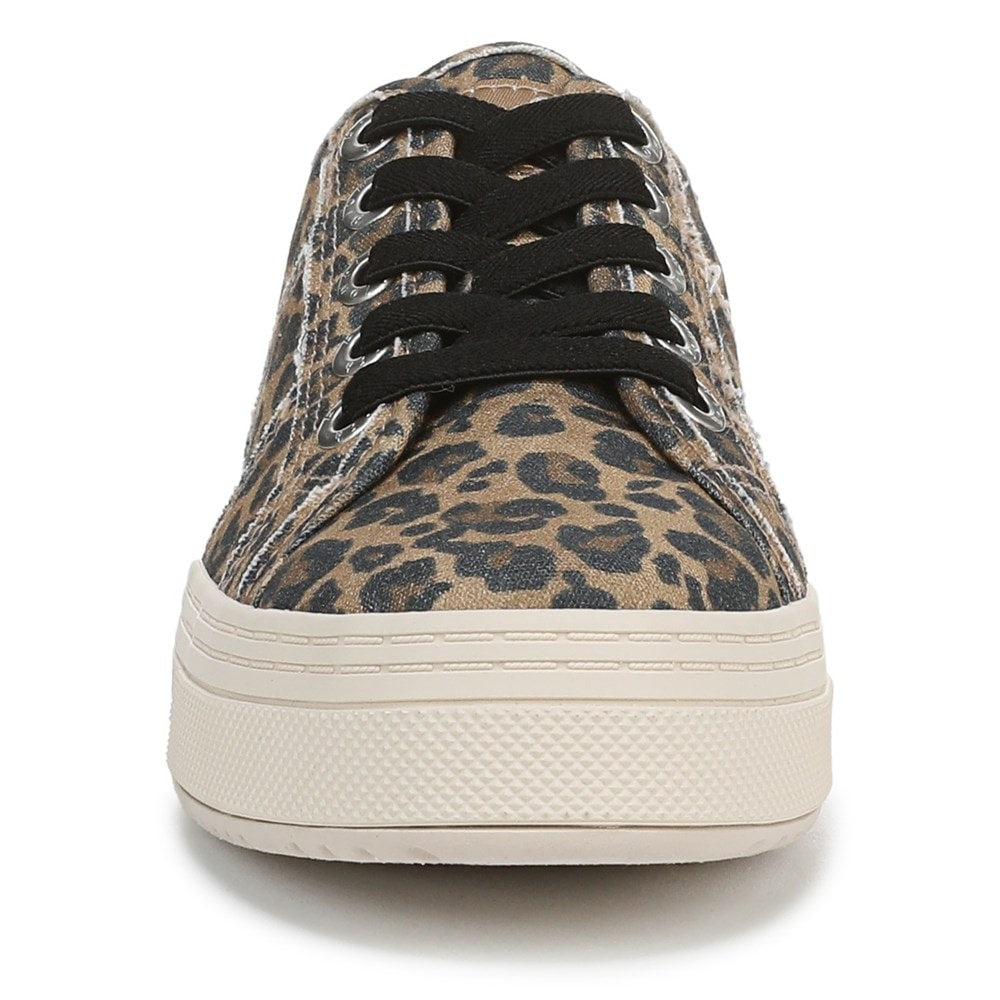 Super Smile Sneaker - Leopard Canvas
