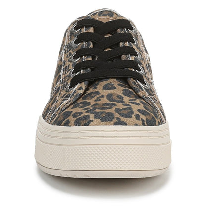 Super Smile Sneaker - Leopard Canvas