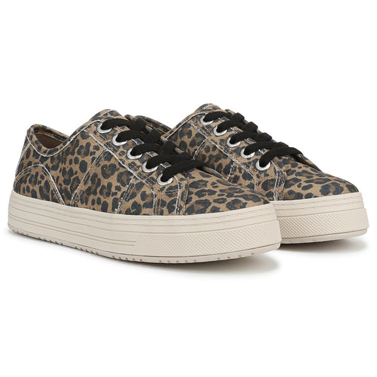 Super Smile Sneaker - Leopard Canvas